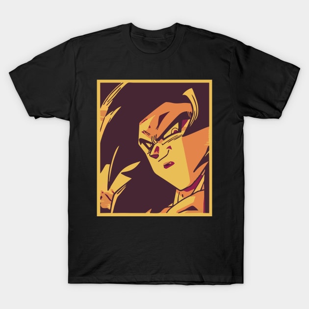 Goku Saiyan T-Shirt by BarnawiMT